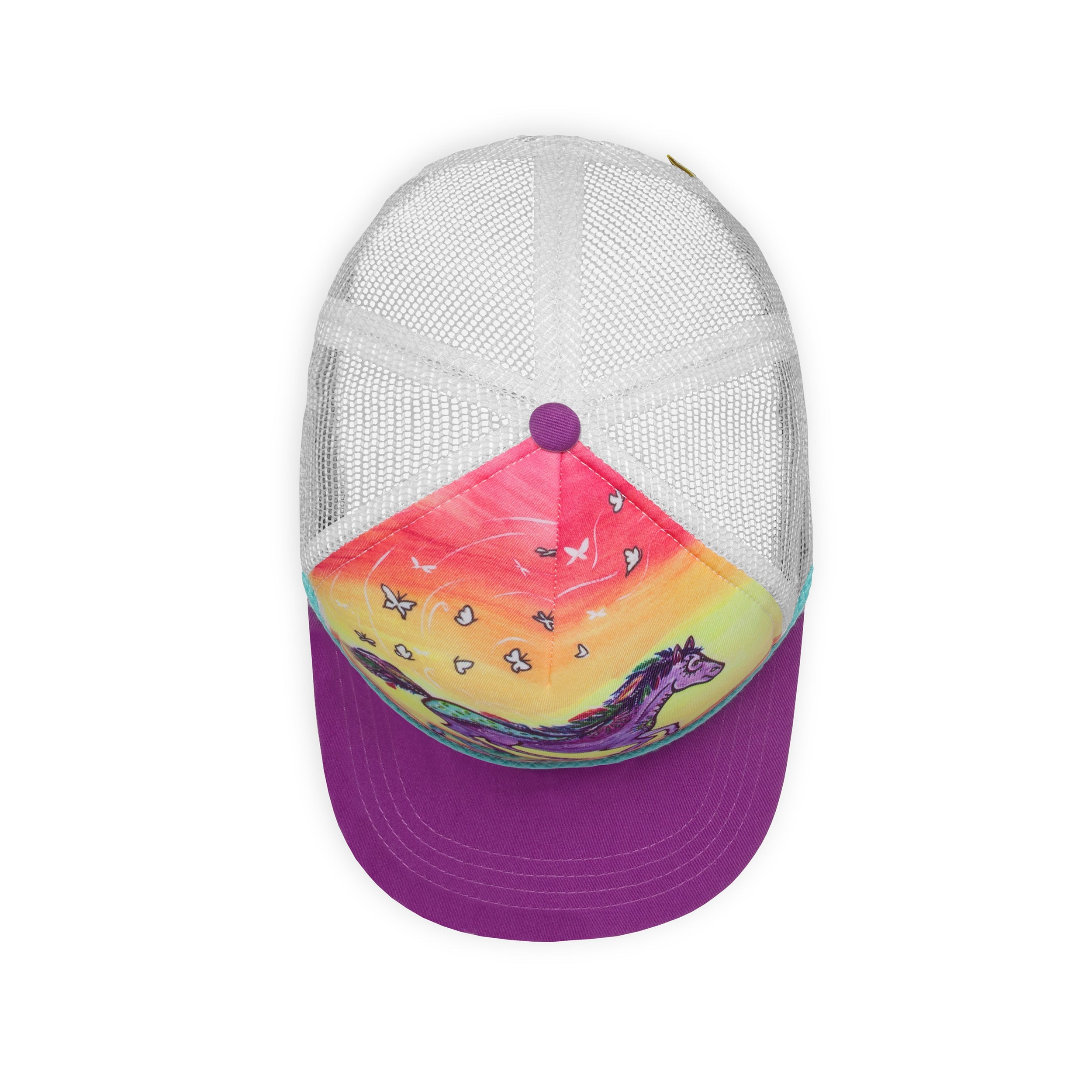 Kids' Horse Feather Cooling Trucker