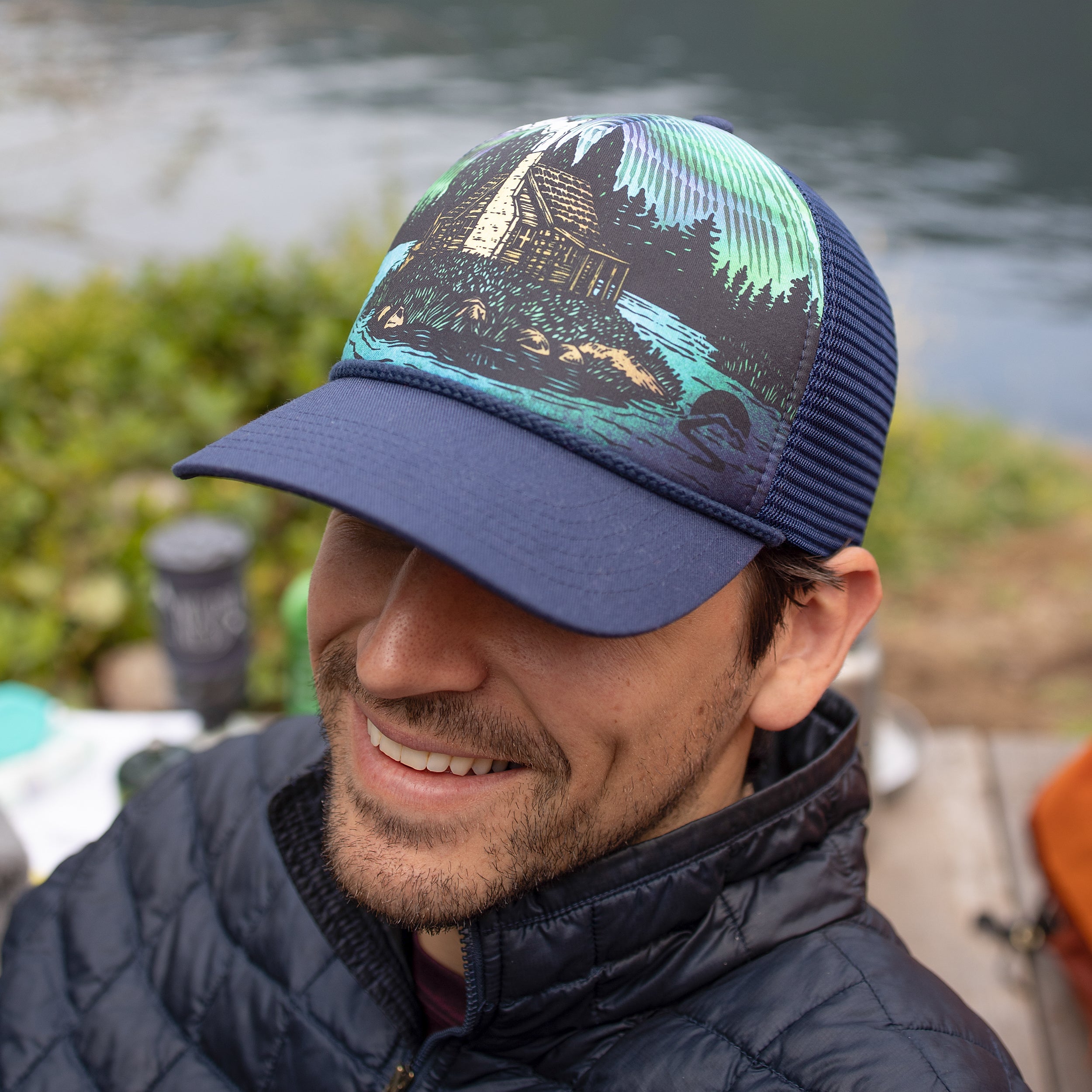 Rustic Oasis Trucker - SALE