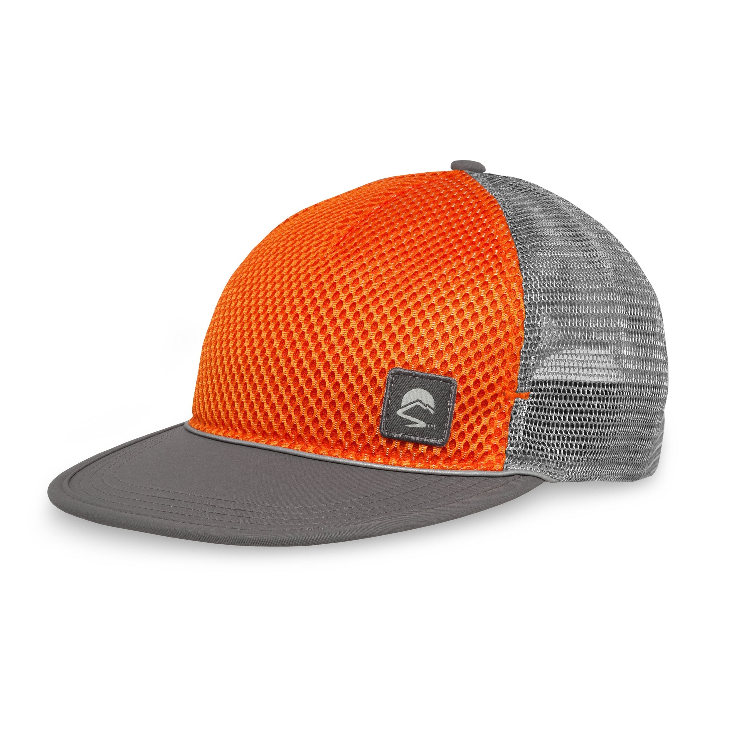 vantage point trucker bright orange front ss20 2500px