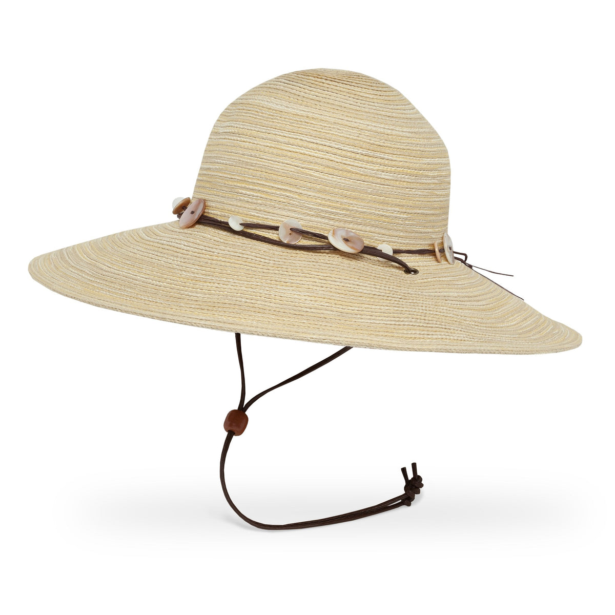 Wide Brim Hats Trendy Mens Bucket Hat With Circular Ribbon Metal