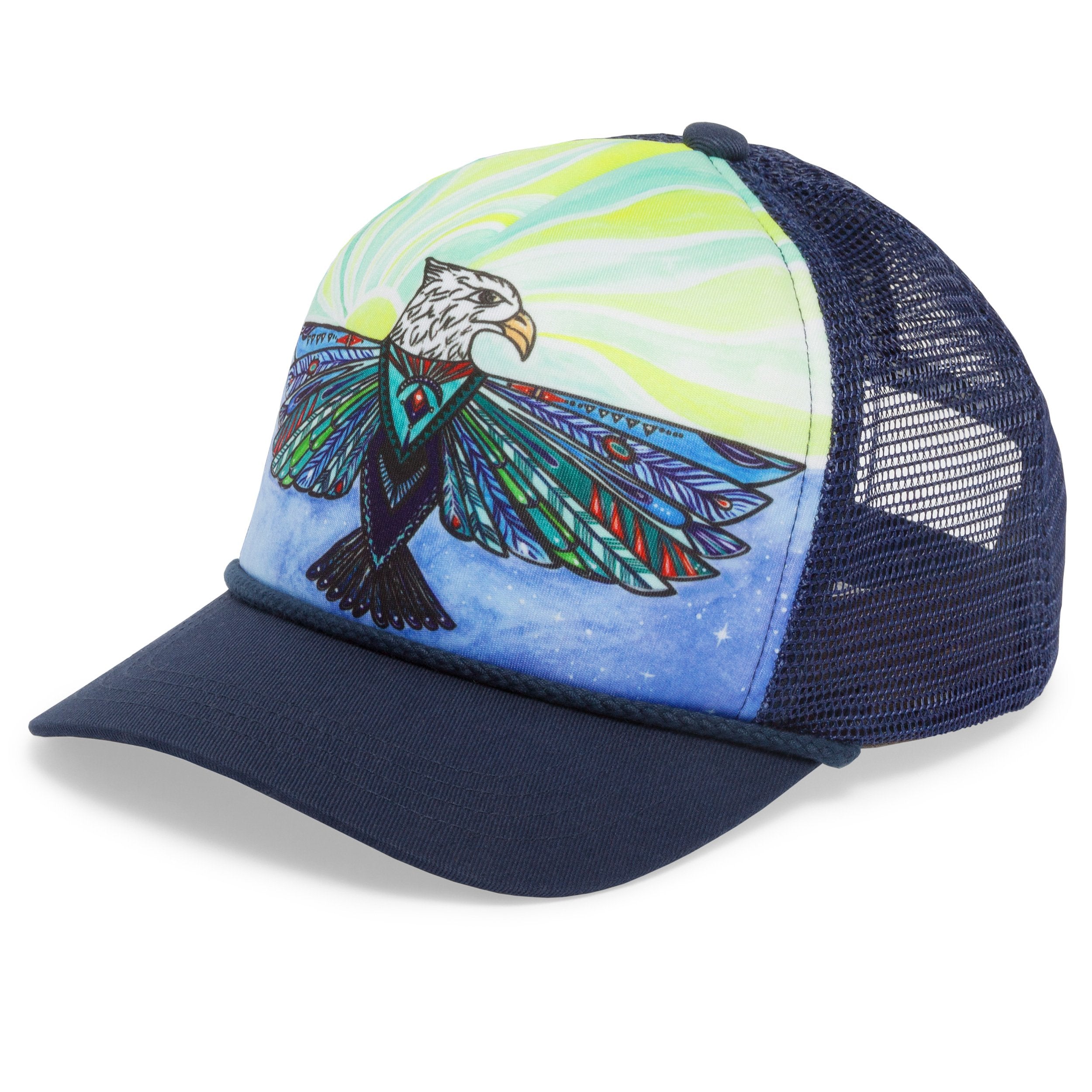 kids artist series cooling trucker soaring sun front ss20 2500px