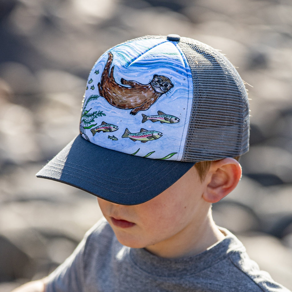 SUNDAY AFTERNOONS Kids River Otter Artist Series Trucker Hat