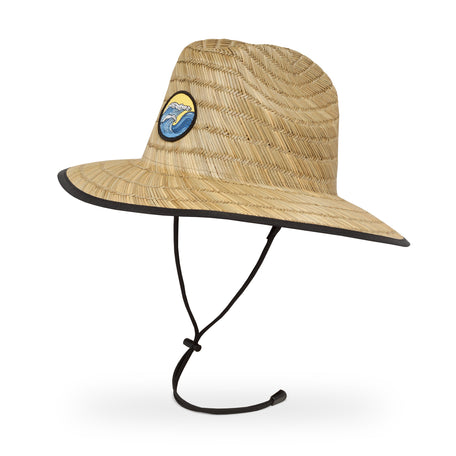 Kids' Sun Guardian Hat - Natural/Rolling Wave
