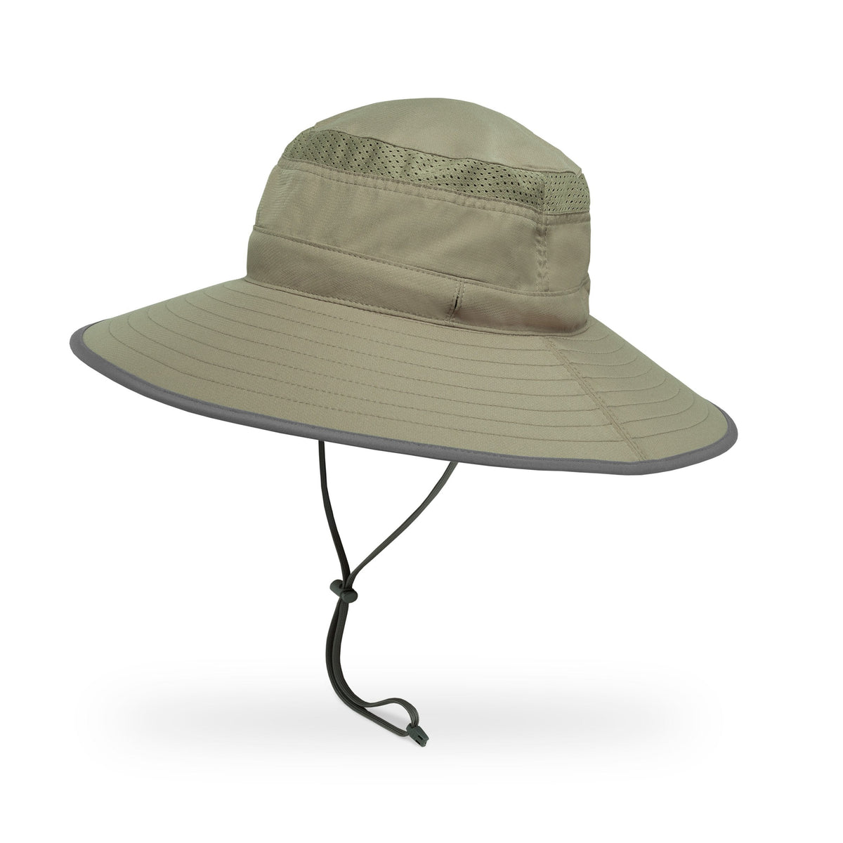 Men's Sun Hat Outdoor Upf50+ Mesh Wide Brim Bucket Safari Cap Folda