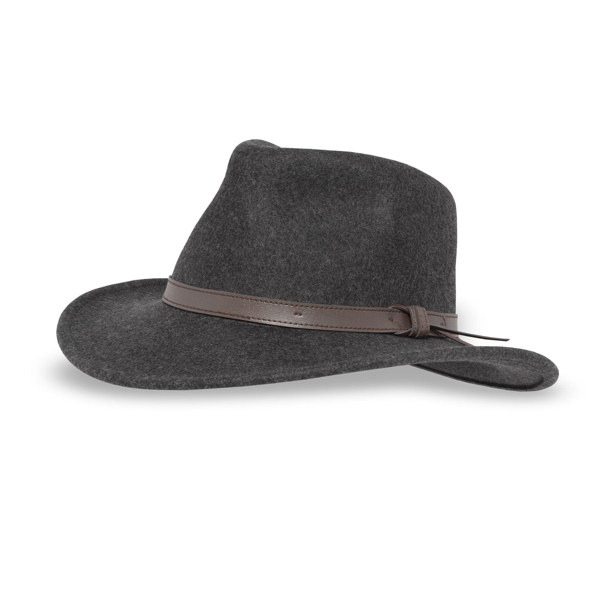 Heathered store felt hat